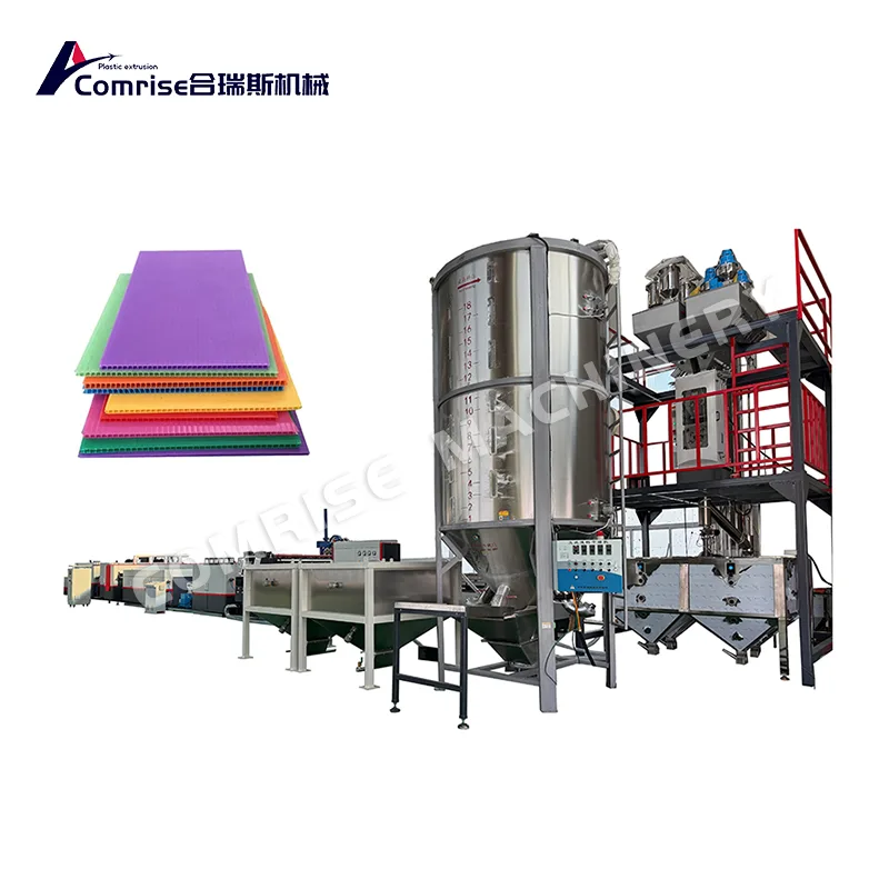PP Hollow Grid Board İstehsal Xətti